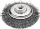 Rundbürste D.100mm Drahtstärke 0,35mm STA gewellt 10mm 1 LESSMANN