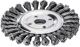 Rundbürste D.178mm Drahtstärke 0,50mm STA glatt 14mm 12500min-¹ 1 LESSMANN