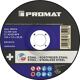 Premium-Schruppscheibe 2in1 D230xS7mm gekr.INOX/Stahl Bohr.22,23mm PROMAT