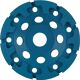 Diamantschleiftopf Stand.100mm f.abrasive Materialien 22,23mm TYROLIT