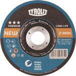 Schruppscheibe LONGLIFE Z-MAX D178xS4mm gekr.STA Bohr.22,23mm TYROLIT