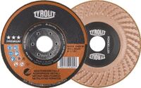 Schruppscheibe RONDELLER® D125xSmm gekr.NE-Metalle Bohr.22,23mm TYROLIT
