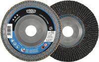 Fächerscheibe LONGLIFE C-TRIM D.125mm K.120 fl.INOX/Stahl ZK TYROLIT