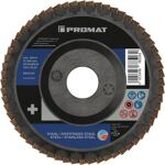 Premium Fächerscheibe 2in1 D.125mm K.60 fl.INOX/Stahl ZK PROMAT