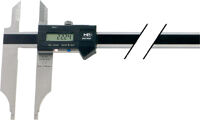 Digitalwerkstattmessschieber DIN862 DIGI-MET 300mm o.FE m.Spitzen m.Datenausgang