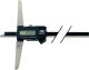 Digitaltiefenmessschieber DIN862 DIGI-MET 300mm gerade Messschiene m.Datenausg.