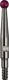 Messeins.D.2mm L.11,8mm KGL M1,6 Rubin Fühlh.-Messger.KÄFER