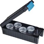 Uhrmacherlupenset Profi-Set Tech-Line 6x,8x,10x,15x Ku.-Kass.4tlg.SCHWEIZER