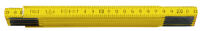 Holzgliedermaßstab L.2m gelb S.2,8mm Genauigk.III