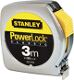 Taschenrollbandmaß PowerLock® L.3m B.19mm mm/cm EG II Ku.Gürtelclip lose STANLEY