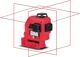 Kreuzlinienlaser Multilaser 3D selbstnivellierend m.Wandhalterung m.Zieltafel