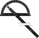 Winkelmesser Gradbogen-D.200mm Schenkel-L.300mm PROMAT