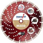 Diamanttrennscheibe MI850S D.350mm Bohr.25,4mm Seg.-H.10mm Seg.-S.3,2mm