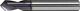 NC-Anbohrer D.3mm VHM TiAlN 90Grad PROMAT