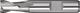 Bohrnutenfräser DIN 327D Typ N D.16mm HSS-Co8 Weldon Z.2 kurz PROMAT