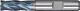 Schaftfräser DIN 844 Typ HR D.12mm Einsatz-L.36mm HSS-Co5 TiCN Weldon