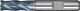 Schaftfräser DIN 844 Typ HR D.16mm Einsatz-L.42mm HSS-Co5 TiCN Weldon