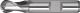 Vollradiusfräser D.2mm Einsatz-L.10mm HSS-Co8 Weldon Z.2 ext.kurz PROMAT