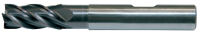 Schruppfräser DIN6527L D.8mm VHM ALNOVA-besch. 4 Schneiden lang 35/38Grad