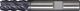 Schaftfräser DIN 6527L Typ NF-UNI D.10mm VHM TiAlN 45Grad HB Z.4 lang PROMAT
