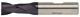 Schaftfräser DIN6527L D.3mm VHM TiAlN 2 Schneiden lang