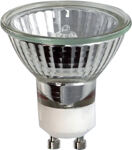 Halogenlampe Hochvolt 50W 230V D.50mm Alu.-Reflektor GU10-Sockel