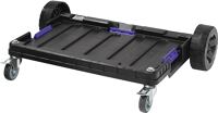 Transportroller Trgf.80 kg Gummi-Bereifung B745xT510xH180mm PROMAT