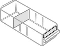 Etikettensatz 60, NW-Nr.: 4000871621 St.B52xH10mm, f.Schubladentyp D weiß/klar RAACO  