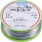 Lötdraht ISO-Core® RA 1,5mm 250g S-Sn99Cu1 FELDER