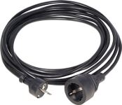 Schutzkontaktverlängerung 16 A 250 V 3x1,5mm² 10m H05VV-F schwarz JÄGER DIREKT