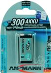 Akkuzelle 9 V 300 mAh 9-V-E-Block 6F22 1 1St./Blister ANSMANN