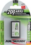 Akkuzelle maxE 8,4 V 200 mAh 9V E-Block HR9V 1 1St./Blister ANSMANN