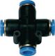 X-Steckverbindung Blaue Serie 4mm L1 17,5mm RIEGLER