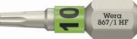 Bit 867 TORX® HF 1/4 Zoll TX 10 L.25mm m.Farbleitsystem WERA