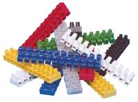 Lüsterklemme 450 V Nenn-Q.6 mm² 12-polig Klemmber.2,5x4 mm² weiß