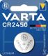 Knopfzelle Electronics 3 V 570 mAh CR2450 24,5x5mm VARTA