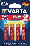 Batterie Max Tech 1.5 V AAA-AM4-Micro 1260 mAh LR03 4703 4 St./Bl.VARTA