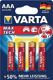 Batterie Max Tech 1.5 V AAA-AM4-Micro 1260 mAh LR03 4703 4 St./Bl.VARTA