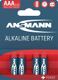 Batterie 1,5 V AAA-AM4-Micro 1200 mAh LR03 4903 4 St./Bl.ANSMANN