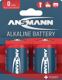 Batterie 1,5 V D-AM1-Mono 16000 mAh LR20 4920 2 St./Bl.ANSMANN