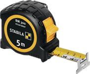 Taschenrollbandmaß BM 300 L.5m B.27mm mm/mm EG II PC-ABS/TPE EASY-CLIP STABILA