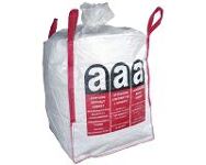 Big-Bags  90 x 90 x 110 cm mit Aufdruck "Asbest"