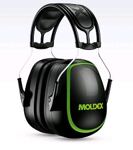 MOLDEX Gehörschutzkapsel 6130 M6 schwarz/grün, mit Kopfbügel, SNR-Wert 35 dB,  EN 352-1:2002  