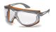 UVEX Schutzbrille skyguard grau/orange, PC farblos/UV 2-1.2, supravision HC-AF Art. 9175 275  