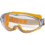 Vollsichtbrille ultrasonic orange/grau