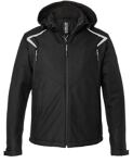 KÜBLER BODYFORCE Winter Softshell Jacke, schwarz, ca. 280 g/m², wasserabweisend u.winddicht Art.1325 5375-99  