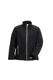 Planam Fleece-Jacke RETRO schwarz, 100%  Microfleece, wind- und wasserdicht, atmungsaktiv,  Art. 3445, ##Auslaufmodell## 
