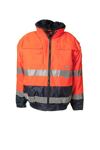 Warnschutz-Comfortjacke orange/marine, Art. 2046