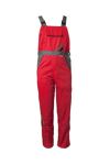 Highline Latzhose rot/schiefer/schwarz, Art. 2336