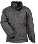 Wetter- und Winterjacke 3 in 1 grau/schwarz, Art. J409/505